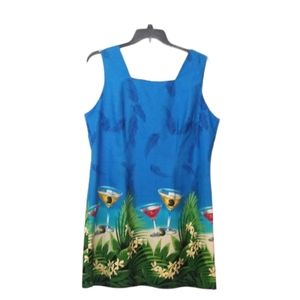 Vintage Shannon Marie Tropical Dress Size …